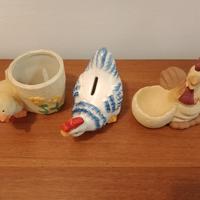 ceramiche gallo galline