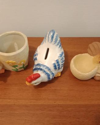 ceramiche gallo galline