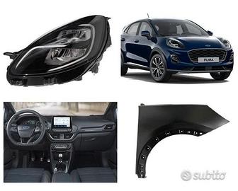 Ford Puma paraurti fanale airbag freni scarico box