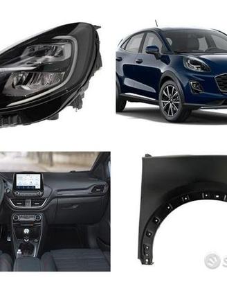 Ford Puma paraurti fanale airbag freni scarico box