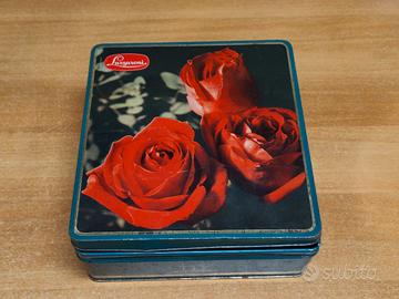Scatola in Latta Vintage Lazzaroni
