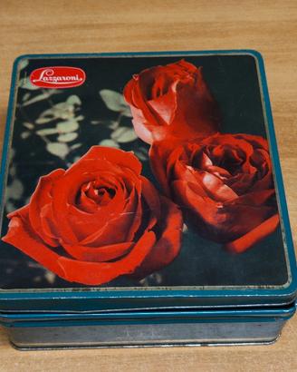 Scatola in Latta Vintage Lazzaroni