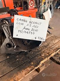 Cambio Renault Clio 1.2 16V Anno 2010 Codice Motor