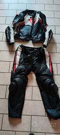 Tuta moto pelle Dainese