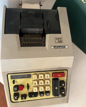 Calcolatrice Vintage Olivetti Multisumma 20