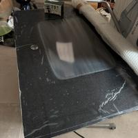 Top in vetro per bagno