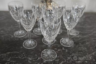 Bicchieri da vino rosso. Set da otto