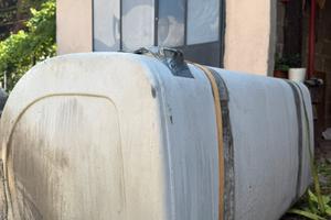 Serbatoio usato per camion Volvo - 600 litri
