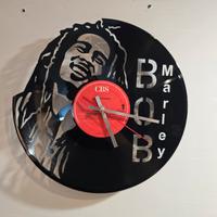 orologio in vinile bob marley