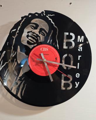 orologio in vinile bob marley