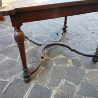 tavolo da poker in noce