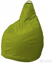 Pouf poltrona sacco verde