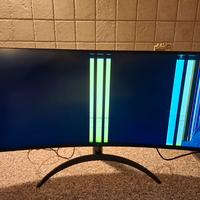 Monitor Curvo LG 34WR50QK - ricambi