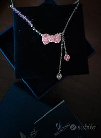 Collana Swarovski Hello Kitty Pink Bow 1097205