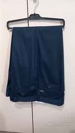 Pantalone uomo blu cotone