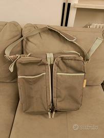 DELTA BABY- Baby Travel Borsa Fasciatoio Grigia
