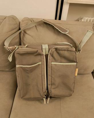 DELTA BABY- Baby Travel Borsa Fasciatoio Grigia
