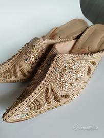 Calzature etniche originali del Marocco