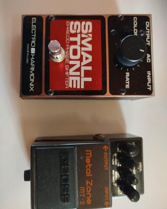 EFFETTI PEDALI BASSO E CHITARRA