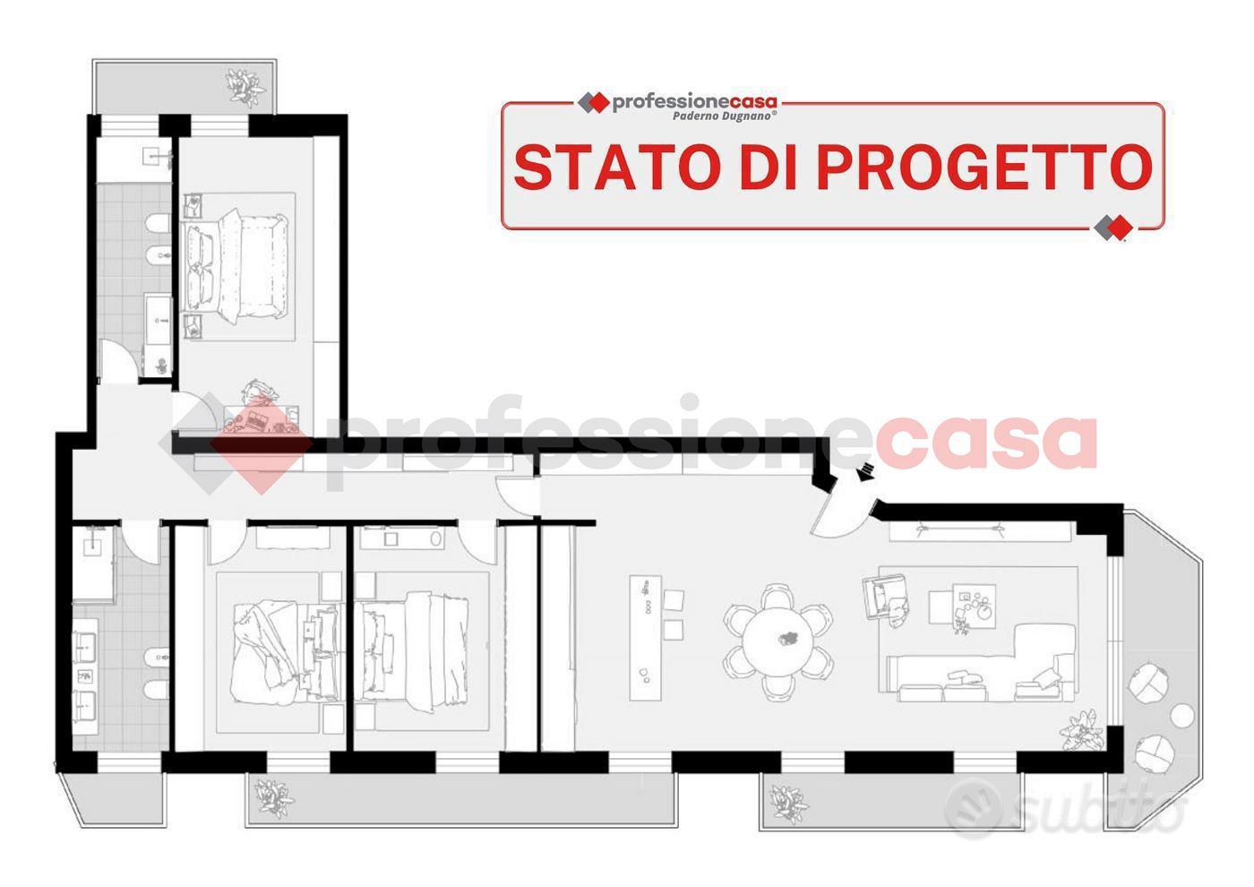 Appartamento Cusano Milanino [Cod. rif 3319395VRG] - Vista 6