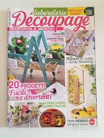 Rivista LABORATORIO DI DECOUPAGE n. 1, Sprea ed.