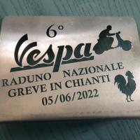 Targa ricordo Vespa Club