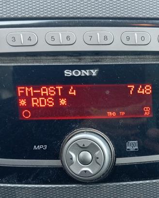 Stereo Sony senza codice Ford Focus SW 2009 SYDA
