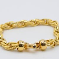 Bracciale Torchon Zaffiro