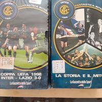 videocassette la storia dell'Inter 