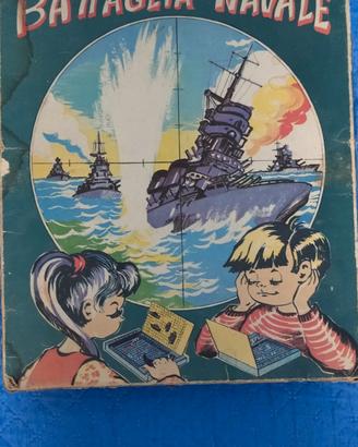 Raro Gioco Vintage BATTAGLIA NAVALE - Edizione Ann