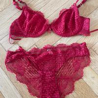 Completo intimo intimissimi rosso per capodanno