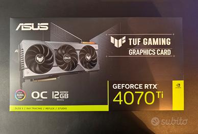 Scheda Video ASUS TUF Gaming RTX 4070 Ti OC 12GB