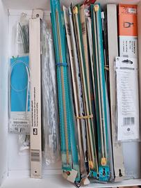 Lotto ferri da maglia vintage – varie misure 