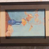 Dipinto Antico fine '800 - Natura morta con vaso b