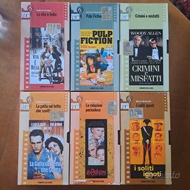 6 VHS videocassette I grandi film
