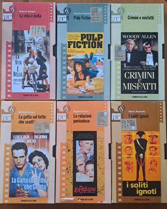 6 VHS videocassette I grandi film