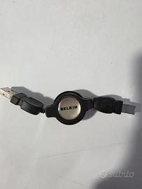 Cavo retrattile Belkin USB USB-B mini x stampanti