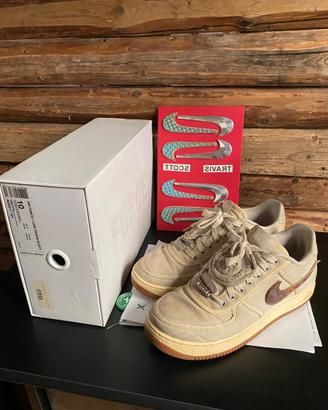 Nike air force travis Scott cactus jack sand