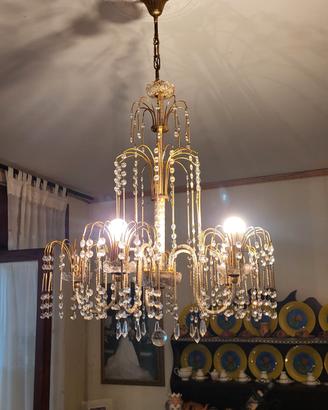 lampadario con pendenti