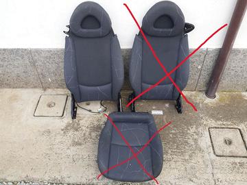 Ricambi sedili smart fortwo prima serie 1998/2007