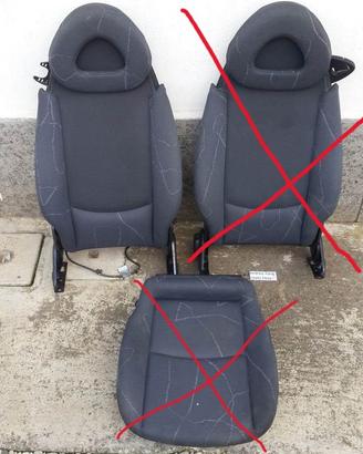 Ricambi sedili smart fortwo prima serie 1998/2007