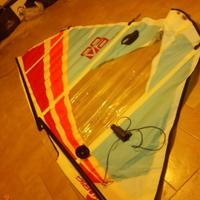 vela (3.2) windsurf per ragazzi. Rig completo.