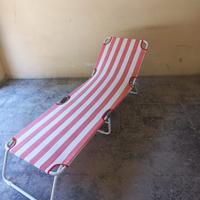 Lettino sdraio prendisole