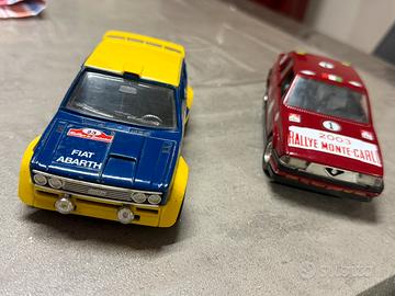Modellini Fiat 131  e alfa 75 Burago