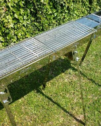 BARBECUE INOX - SM120 +2 GRIGLIE 200 - ilSimo