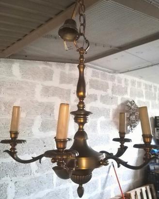 Lampadario in Ottone degli altri 50"