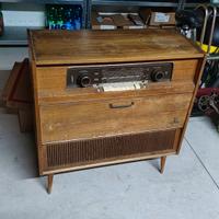 radio con giradischi grundig 