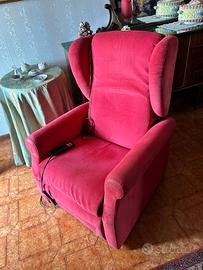 poltrona elettrica