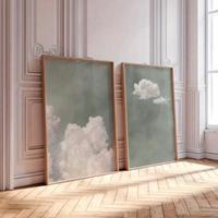 Set 2 Poster mod. canvas Stampa Casa Design