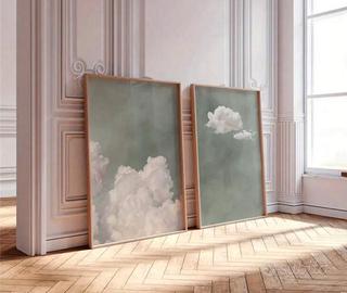 Set 2 Poster mod. canvas Stampa Casa Design